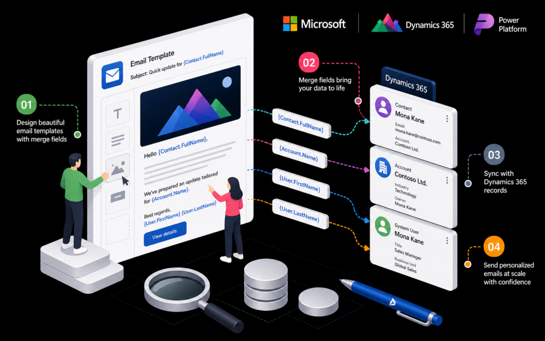 Creating Email Templates that merge with Dynamics 365
